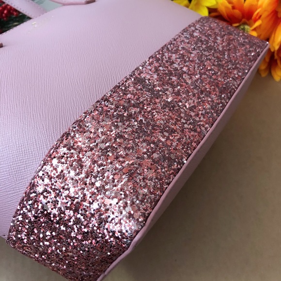 🌟NWT Kate Spade Ina Greta Court Glitter Satchel - Picture 4 of 8